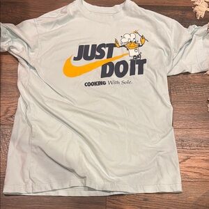 Mens Nike Blue Short Sleeve Graphic tee Small